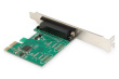Digitus 1-Port Parallel Interface Card, PCIe