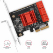 AXAGON PCIe Controller 6x internal SATA 6G port + LP PCES-SA6