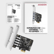 AXAGON AXAGON PCEU-43RS PCIe A dapter 4x USB3.0 UASP V
