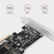 AXAGON AXAGON PCES-SA4M2 PCIe controller 2x port + M.