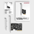 AXAGON AXAGON PCES-SA4X4 PCIe controller 4x port SATA