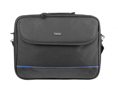 Natec Bag Laptop IMPALA Black-Blue 15,6''