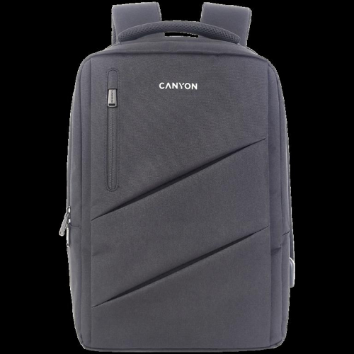 CANYON Backpack BPE-5 Urban USB 15.6'' Grey