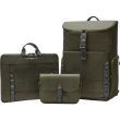 HP Modular 15.6 Seljakott, 3-in-One (RFID Pouch, Seljakott, Sleeve), Water Resistant with Rain Cover, Cable Pass-through, 27 Liter Capacity - Dark Olive Green