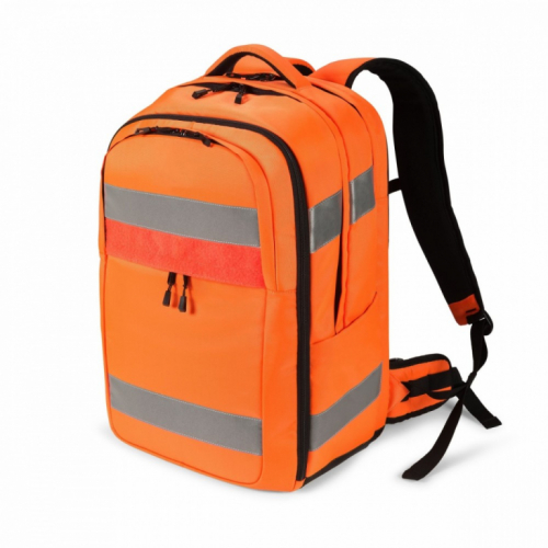 DICOTA Laptop 17.3 inches Seljakott Hi-VIS 32-38l orange