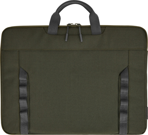HP Modular 14 Sleeve/Top Load with Handles/shoulder strap included, Water Resistant - Dark Olive Green