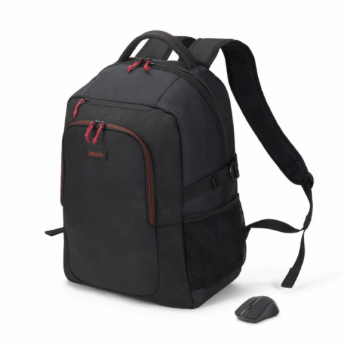 DICOTA Backpack 15.6 with wireless mouse included