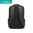 Renew GOLD Executive 16 Backpack, Water Resistant, Expandable, Cable Pass-through USB-C port - Black, Grey HP Renew