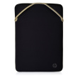 HP 15.6 Reversible Sleeve - Black, Gold