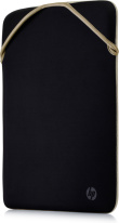 HP 15.6 Reversible Sleeve - Black, Gold