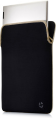 HP 15.6 Reversible Sleeve - Black, Gold