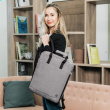 DICOTA Notebook bag 13-15.6 inch Eco Tote Bag Motion, grey