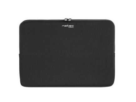 Natec Laptop sleeve Coral 14.1'' black