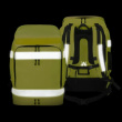 Dicota Backpack HI-VIS 65 litre yellow