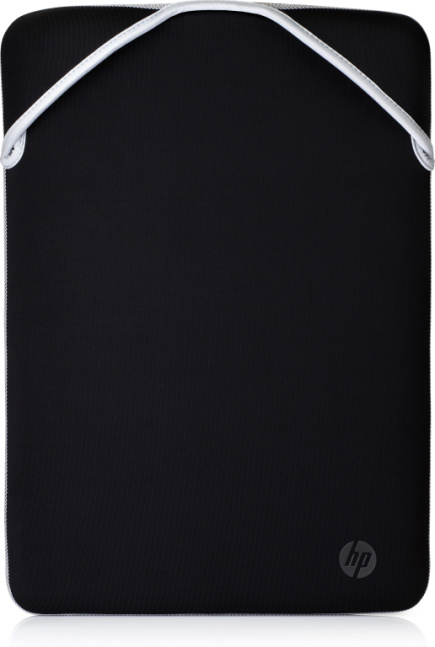 HP 15.6 Reversible Sleeve - Black, Silver