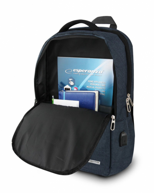 Esperanza ET196 Laptop Seljakott 15.6'' Blue