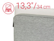 Hama Laptop sleeve Jersey 13.3 light grey