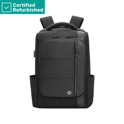 Восстановленный GOLD Executive 16 Backpack, Water Resistant, Expandable, Cable Pass-through USB-C port - Black, Grey HP Восстановленный