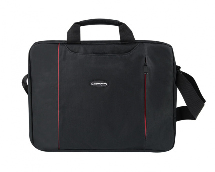 Esperanza SALERNO 39.6 cm (15.6'') Toploader bag Black, Red