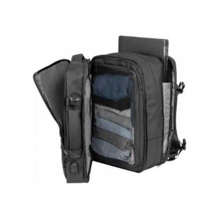 Natec Laptop Seljakott Camel Pro 17.3, Black NTO-2116
