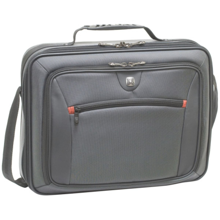 WENGER Insight Notebook Tasche fuer 35.8 bis 39.6cm 14.1 bis 15.6Zoll Tablet Laptop grau
