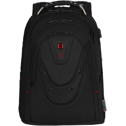 WENGER Ibex Ballistic Deluxe 35.56cm 14Zoll-40.64cm 16Zoll Laptop Seljakott Must