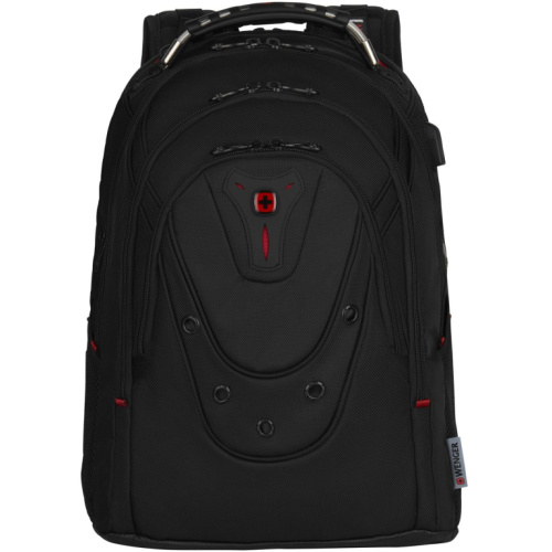 WENGER Ibex Ballistic Deluxe 35.56cm 14Zoll-40.64cm 16Zoll Laptop Seljakott Must