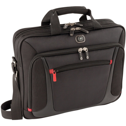 WENGER Sensor Notebook Tasche fuer 30,48 bis 39,1cm 12 bis 15,4Zoll Laptop, Tablet, iPad schwarz