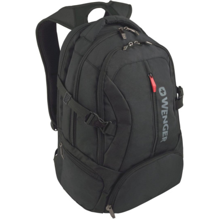 WENGER Transit Notebook Rucksack fuer 35,8 bis 39,6cm 14,1 bis 15,6Zoll Tablet, Laptop schwarz