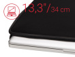 Hama LT sleeve neoprene 13.3 Black