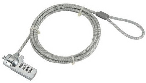 Gembird Security cable for Notebook locks 4-digit combination