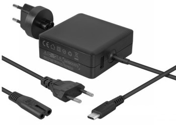 AVACOM CHARGING ADAPTER USB TYPE-C 65W POWER DELIVERY+USB A