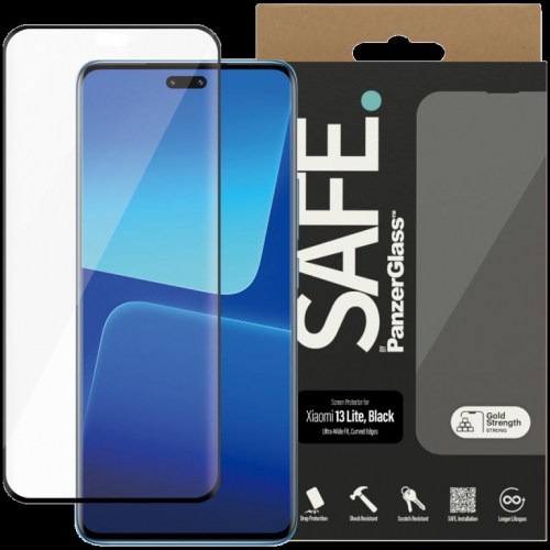 SAFE. by PanzerGlass Screen Protector Xiaomi 13 Lite | Ultra-Wide Fit