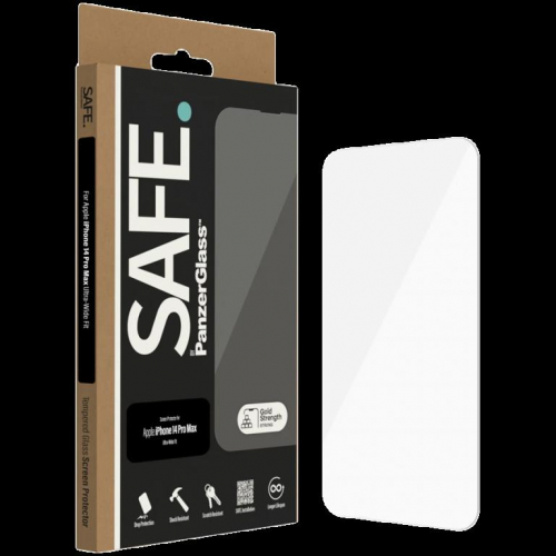 SAFE. by PanzerGlass Screen Protector Apple iPhone 14 Pro Max | Ultra-Wide Fit