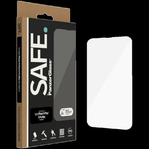 SAFE. by PanzerGlass Screen Protector Apple iPhone 14 Plus | 13 Pro Max | Ultra-Wide Fit