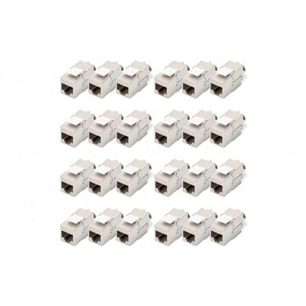 Digitus CAT 6A Keystone Module, shielded, toolfree, set 24 pcs | Digitus | Keystone Module | CAT 6A | 14.5 x 34.5 x 21.0 mm