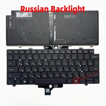 Dell Latitude 5450 14'' ENG RUS Backlit original keyboard