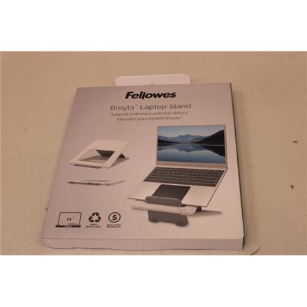 Восстановленный. Fellowes Laptop Stand Breyta, white | Fellowes | Laptop Stand | Breyta | DAMAGED PACKAGING, SCRATCHES ON SIDE | White | 235 x 268 x 14 mm