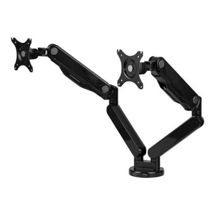 Fellowes | Platinum Series Dual Horizontal Monitor Arm | 8042501 | Black