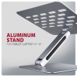 Axagon STND-LQ laptop stand Grey 40.6 cm (16