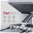 Axagon HMC-STND USB-C 5Gbps ALUMINUM STAND & HUB 7in1