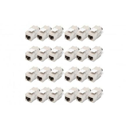 Digitus CAT 6A Keystone Module, shielded, toolfree, set 24 pcs | Digitus | Keystone Module | CAT 6A | 14.5 x 34.5 x 21.0 mm