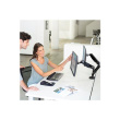 Fellowes | Platinum Series Dual Horizontal Monitor Arm | 8042501 | Black