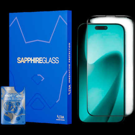 iLera Sapphire Ultra Glass 2.0 for iPhone 17 Pro