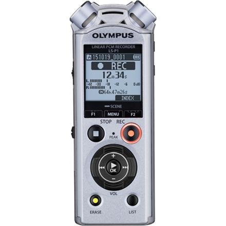 Olympus | LS-P1 | LCD | Stereo | Mikrofon connection | 96kHz/24bit Linear PCM | Digital