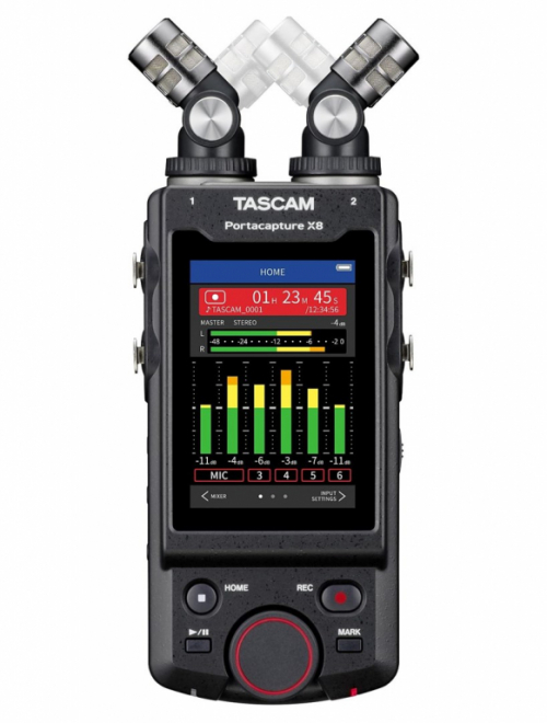 Tascam Portacapture X8  - portable, high resolution multi-track recorder