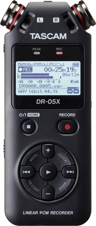 Tascam DR-05X dictaphone Flash card Black