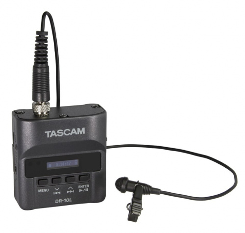 Tascam DR-10L - digital recorder with lavalier Microphone