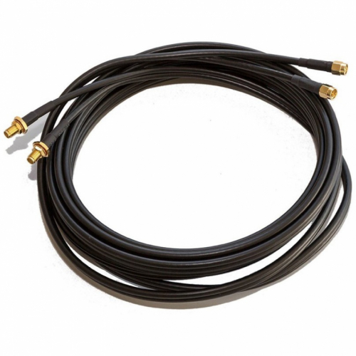 Poynting Antennas Zubehör Kabel A-CAB-92 5m twin HDF-195 Low Loss Cable SMA-Male zu SMA-Female