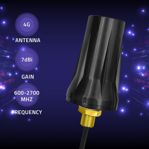 Qoltec 57042 4G LTE DUAL antenna | 7dBi | omnidirectional | outdoor